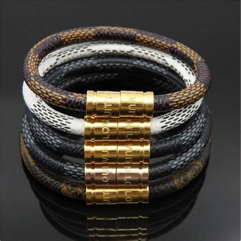 louis vuitton bracelet men black|louis vuitton keep it bracelet.